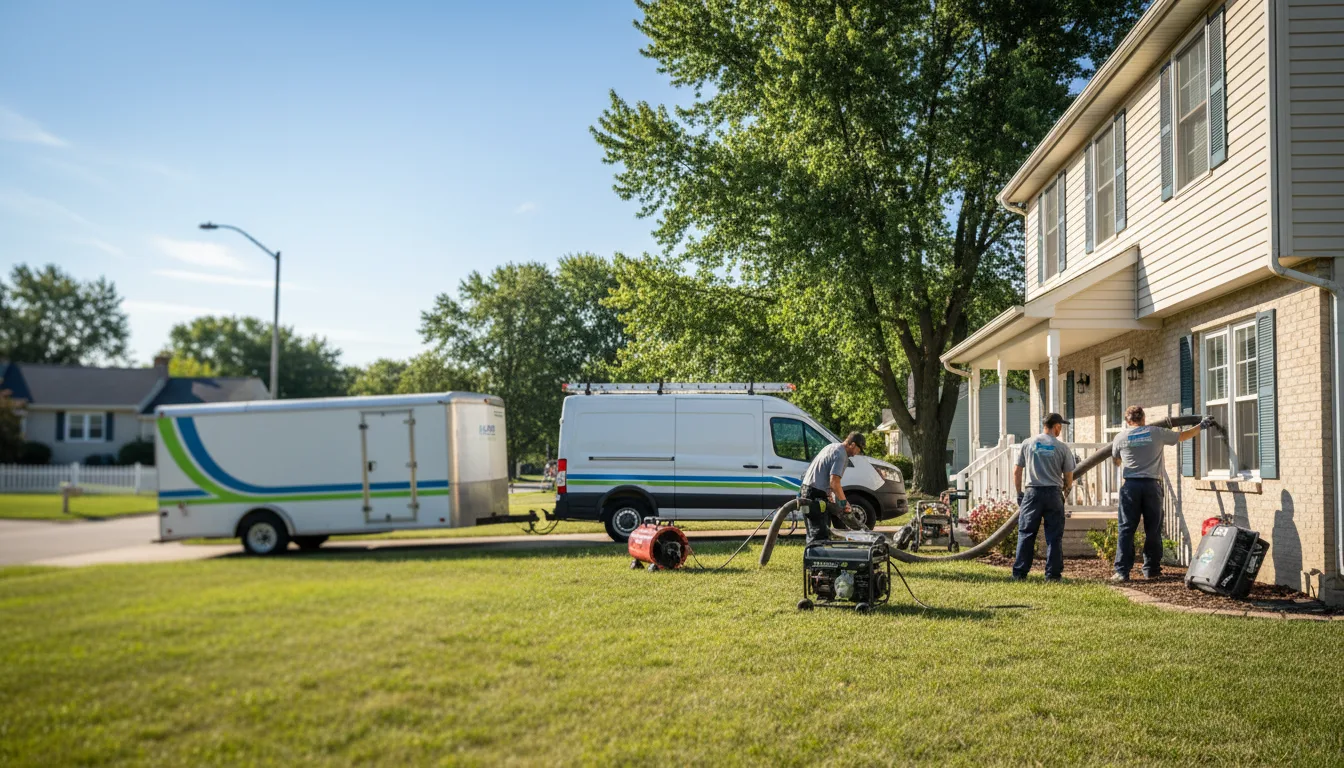 Flooded Basement Restoration And Cleanup With Repair in Brady, NE near me
